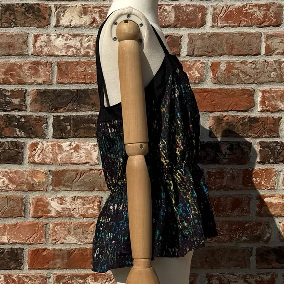 Derek Lam for DesignNation printed tank top with black trim / S / Excellent cond - Picture 7 of 17